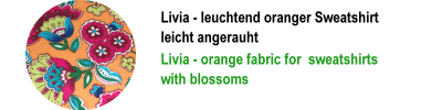 Livia - Sweatshirt orange