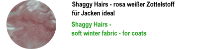 Shaggy Hairs - rosa